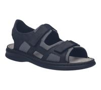 Sandale JOSEF SEIBEL "Max 61, schwarz-kombi", Herren, Gr. 43, schwarz (schwarz, kombi), Obermaterial: 80% Rindsleder Leather cow. 20% Textilmaterial TEXMAT., Schuhe Sandale (63449210-43) schwarz, komb