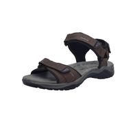 Josef Seibel Herren Sandaletten Arlo 01, Männer Sandalen,Weite G (Normal),Klettverschluss,t-spange,Sommerschuhe,braun,46 EU