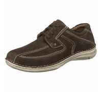 Josef Seibel Herren Schnürhalbschuhe Anvers 08, Männer sportlicher Schnürer, robust Men's Man Freizeit leger schnürschuh,anthrazit,44 EU / 9.5 UK