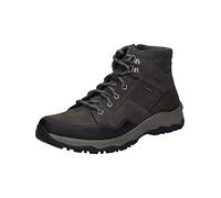 Josef Seibel Herren Schnürstiefel Leroy 53,Weite H (Weit),Wechselfußbett,wasserdicht,Winterstiefel,Winterschuhe,Grau (Granit-Kombi),42 EU