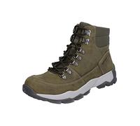 Josef Seibel Herren Schnürstiefel Philipp 01,Weite G (Normal),Wechselfußbett,Winterstiefel,Winterschuhe,Grün (Oliv-Kombi),45 EU