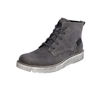 Josef Seibel Herren Schnürstiefeletten Cooper 04,Weite G (Normal),Wechselfußbett,Kurzstiefel,uebergangsschuhe,Grau (Asphalt-Kombi),44 EU