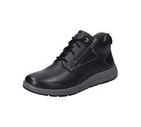 Josef Seibel Herren Schnürstiefeletten Giuseppe 03,Weite G (Normal),Wechselfußbett,reißverschluss,Boots,Stiefel,schwarz,47 EU