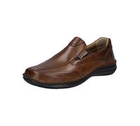 Josef Seibel Herren Slipper Anvers 67,Weite K (Extra weit),Wechselfußbett,Freizeit,Mokassins,Halbschuhe,Slip-ons,Loafer,Braun (Cognac),42 EU
