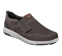 Josef Seibel Herren Slipper Enrico 04,Weite G (Normal),Wechselfußbett,offener einschlupf,Halbschuhe,Slides,Loafer,Grau (Asphalt-Kombi),44 EU