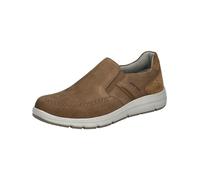 Josef Seibel Herren-Slipper Giuseppe 05 – Weite G (Normal), Wechselfußbett, Tabak, Größe 42