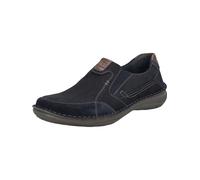 Josef Seibel Herren Slipper New Anvers 01,Weite K (Extra weit),Wechselfußbett,elegant,Office,Freizeit,Slip-ons,dunkelblau-Kombi,44 EU