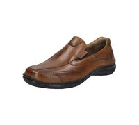Josef Seibel Herren-Slipper New Anvers 67 – Weite K, Wechselfußbett, Cognac, Größe 44 EU