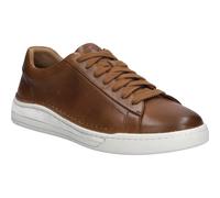 Josef Seibel Herren Sneaker Cleve 02, Weite G, Wechselfußbett, Rindsleder, Castagne, Größe 42