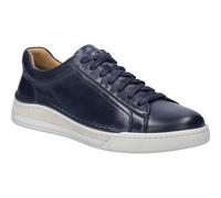 Josef Seibel Herren Low-Top Sneaker Cleve 02,Weite G (Normal),Wechselfußbett,Sportschuhe,Freizeitschuhe,Turnschuhe,dunkelblau,42 EU