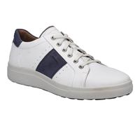 Josef Seibel Sneaker Maddox 04 (Leder) weiss/blau Herren, Größe Euro (US) 45