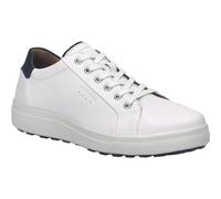 Sneaker JOSEF SEIBEL "Maddox 05, weiss-dunkelblau", Herren, Gr. 41, weiß (weiß, dunkelblau), Obermaterial: 100% Rindsleder Leather cow., Schuhe Sneaker (53954541-41) weiß, dunkelblau