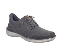 Sneaker JOSEF SEIBEL "Josef Seibel Sneaker Leder/Textil", Herren, Gr. 45, asphalt, Leder, Textil, Schuhe Sneaker (56599266-45) asphalt