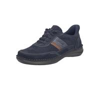 Josef Seibel Herren Sneaker New Anvers.26,Weite K (Extra weit),Wechselfußbett,straßenschuhe,Strassenschuhe,Indigo-Kombi,45 EU