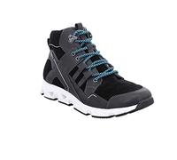 Josef Seibel Herren Sneaker Noah 51, Männer High-Top Sneaker,TopDryTex, Freizeit leger sportschuh schnürschuh Sneaker-Stiefel,Schwarz,44 EU / 9.5 UK