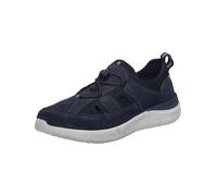 Josef Seibel Herren Sneaker Wales 02,Weite G (Normal),Wechselfußbett,schnürer,Halbschuhe,Freizeitschuhe,dunkelblau-Kombi,45 EU