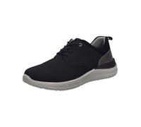 Josef Seibel Herren Sneaker Wales 03,Weite G (Normal),Wechselfußbett,Strassenschuhe,lace-up Shoes,Low-tie,schnürschuhe,schwarz,42 EU