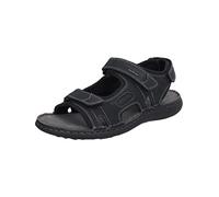 Josef Seibel Herren Trekking Sandalen Vincent 08,Weite G (Normal),Freizeitschuhe,offene Schuhe,Strandschuhe,Sommerschuhe,schwarz,41 EU