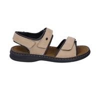 JOSEF SEIBEL Herrenschuhe Sandalen stone/schwarz stone/schwarz - Gr. - 39