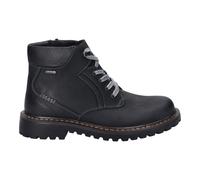 Josef Seibel Herren Stiefel Chance 39, Männer Winterstiefel,wasserfest, leger Winter-Boots schnürstiefel gefüttert warm tex,Schwarz,49 EU / 14 UK