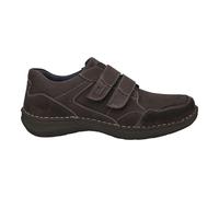 Josef Seibel Herren Kletthalbschuhe New Anvers 85,Weite K (Extra weit),Wechselfußbett,Klettschuhe,Strassenschuhe,Sneaker,Moro,44 EU