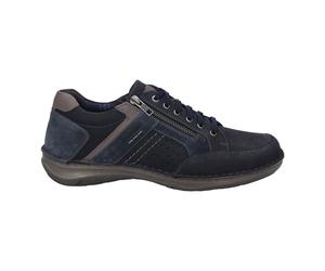 JOSEF SEIBEL Herrenschuhe Sportliche Schnürer DUNKELBLAU-KOMBI DUNKELBLAU-KOMBI - Gr. - 43