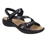 Josef Seibel Sandale Ibiza 70 Rindsleder Schwarz Damen Größe 40