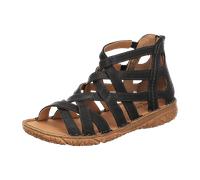Josef Seibel Damen Sandaletten Ivy 06, Frauen Sandalen,Weite G (Normal),Sommerschuhe,Freizeitschuhe,offene Schuhe,schwarz,42 EU