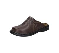 Clog JOSEF SEIBEL "Klaus, brasil/schwarz", Damen, Gr. 45, braun (brasil, schwarz), Obermaterial: 100% Rindsleder Leather cow., Schuhe Clog (47171947-45) brasil, schwarz