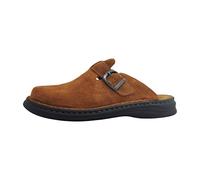 Josef Seibel Herren Clogs Madrid, Männer Slipper,Weite G (Normal),schluepfschuhe,Slip-ons,Backless Slipper,Mules,Braun (Castagne),41 EU