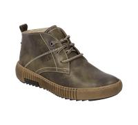 Josef Seibel Damen Schnürstiefeletten Maren 02,Weite G (Normal),Wechselfußbett,Winterstiefeletten,Winterschuhe,gefüttert,Grün (moos),37 EU