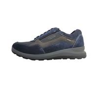 Sneaker JOSEF SEIBEL "Marley 50", Herren, Gr. 42, blau (dunkelblau, kombi), Leder, casual, Schuhe, Schnürschuh, Komfortschuh mit zusätzlichem Reißverschluss (40905764-42) dunkelblau, kombi