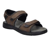 Josef Seibel Herren Klassische Sandalen Marlon 05,Weite G (Normal),Wechselfußbett,Sommerschuhe,Freizeitschuhe,Brasil-Kombi,45 EU