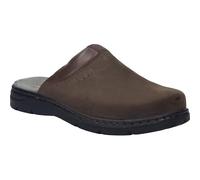 Clog JOSEF SEIBEL "Marlon 08", Herren, Gr. 44, orange (brasil), Leder, casual, Schuhe, Pantoffel, Hausschuh mit weich gepolstertem Einstieg (84125901-44) brasil
