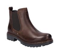 Josef Seibel Damen Chelsea Boots Marta 03,Weite G (Normal),Wechselfußbett,Schlupfstiefel,Bootee,Booties,halbstiefel,Moro,41 EU