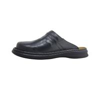 Josef Seibel MAX Herren Leder Pantoletten Schwarz EU 43 / UK 9