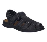 Josef Seibel Herren Sandaletten Max 92, Männer Sandalen,Weite G (Normal),Strandschuhe,Sommersandalen,Klettverschluss,schwarz,41 EU