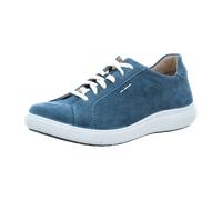 Josef Seibel Damen Low-Top Sneaker Megan 07,Weite G (Normal),Wechselfußbett,Laufschuhe,schnürschuhe,schnürer,Business,Shark,40 EU