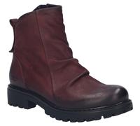 Stiefelette JOSEF SEIBEL "Josef Seibel Stiefelette Leder", Damen, Gr. 42, rot (bordeaux), Leder, casual, Schuhe (47667252-42) bordeaux