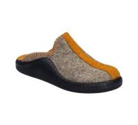 Josef Seibel Hausschuh Monaco Damen 62 – braun-kombi – Weite F 1/2 (Schmal) – Größe 42