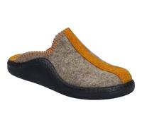 Josef Seibel Hausschuh Monaco Damen 62 – braun-kombi – Weite F 1/2 (Schmal) – Größe 42