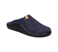 Josef Seibel Herren Pantoffeln Monaco H 11, Männer Hausschuhe,Weite H (Weit),Gartenschuhe,Puschen,Pantoletten,treter,dunkelblau,42 EU