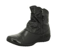 Stiefelette JOSEF SEIBEL "Naly 24", Damen, Gr. 38, schwarz, Leder, elegant,klassisch, Schuhe, Reißverschluss Stiefel, Winterstiefelette mit zwei Reißverschlüssen (19070746-38) schwarz