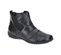 Josef Seibel Damen Chelsea Boots Naly 60, Frauen Stiefeletten,Weite G (Normal),uebergangsschuhe,uebergangsstiefel,flach,schwarz,38 EU