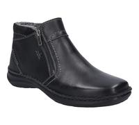 Josef Seibel Herren Ankle Boots New Anvers 04,Weite K (Extra weit),Wechselfußbett,Kurzstiefel,uebergangsschuhe,schwarz,41 EU