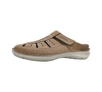Josef Seibel Herren Kletthalbschuhe New Anvers 76,Weite K (Extra weit),Wechselfußbett,Klettverschluss,Klettschuhe,Sneaker,Sand,42 EU