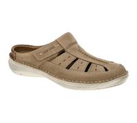 Josef Seibel Herren Kletthalbschuhe New Anvers 76,Weite K (Extra weit),Wechselfußbett,Sportschuhe,Klettverschluss,Sneaker,Sand,44 EU