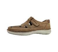 Josef Seibel Herren Kletthalbschuhe New Anvers 81,Weite K (Extra weit),Wechselfußbett,Freizeitschuhe,Sportschuhe,Sand,41 EU