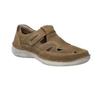 Josef Seibel Herren Kletthalbschuhe New Anvers 81,Weite K (Extra weit),Wechselfußbett,Freizeitschuhe,Sportschuhe,Sand,41 EU