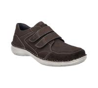 Josef Seibel Herren Kletthalbschuhe New Anvers 85,Weite K (Extra weit),Wechselfußbett,Klettschuhe,Strassenschuhe,Sneaker,Moro,44 EU
